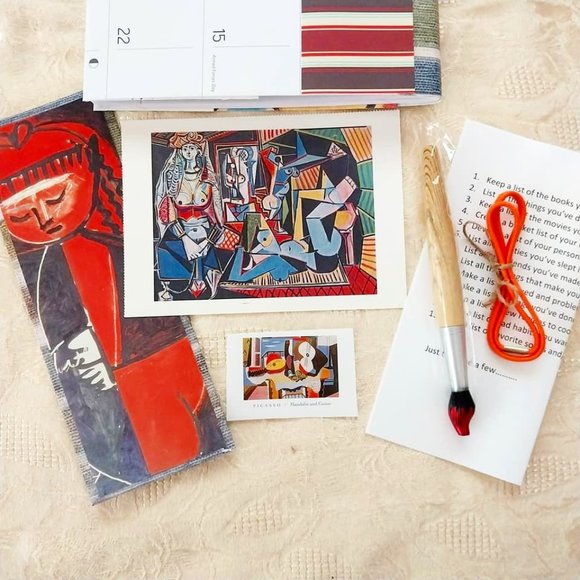 Pablo Picasso Journal Handmade One of a Kind - Picture 2 of 6